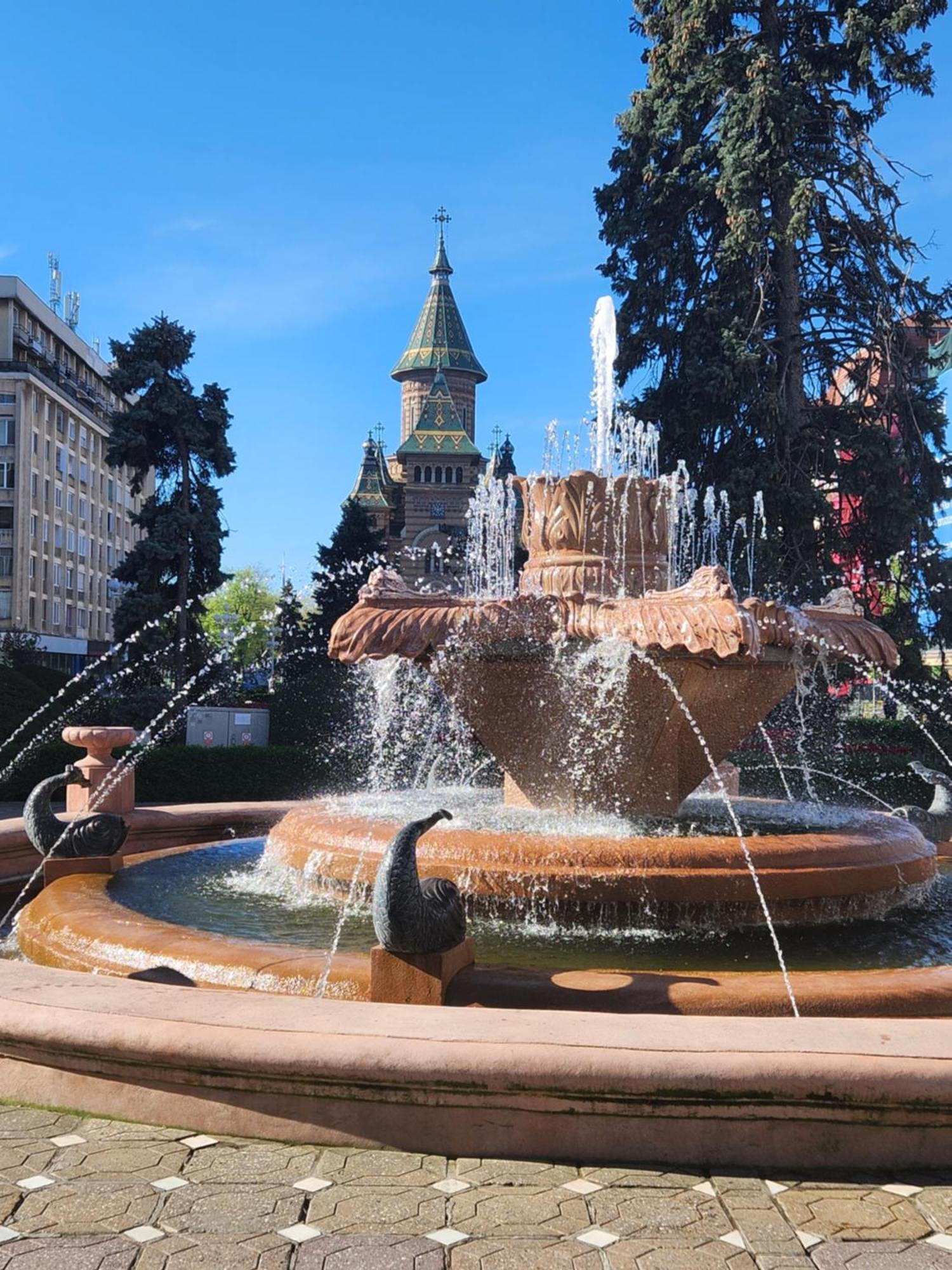 Central Terrace Escape With Jacuzzi Temešvár Exteriér fotografie